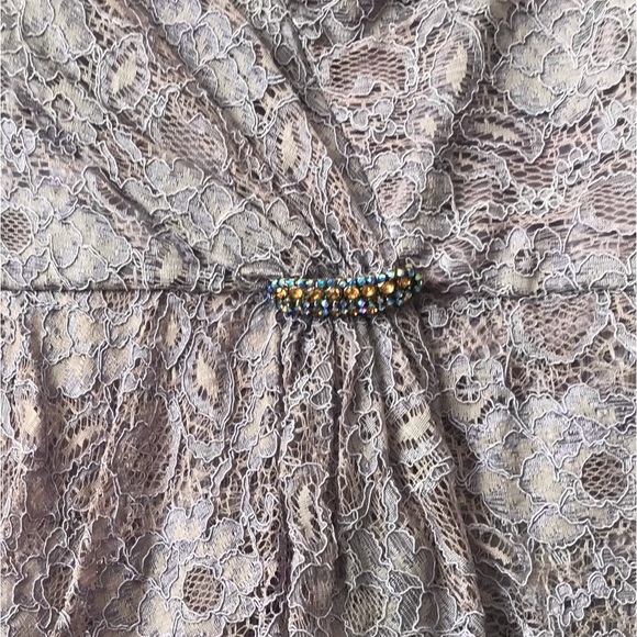 Nordstrom’s Patra Lavender Lace Cocktail Dress - Picture 5 of 7